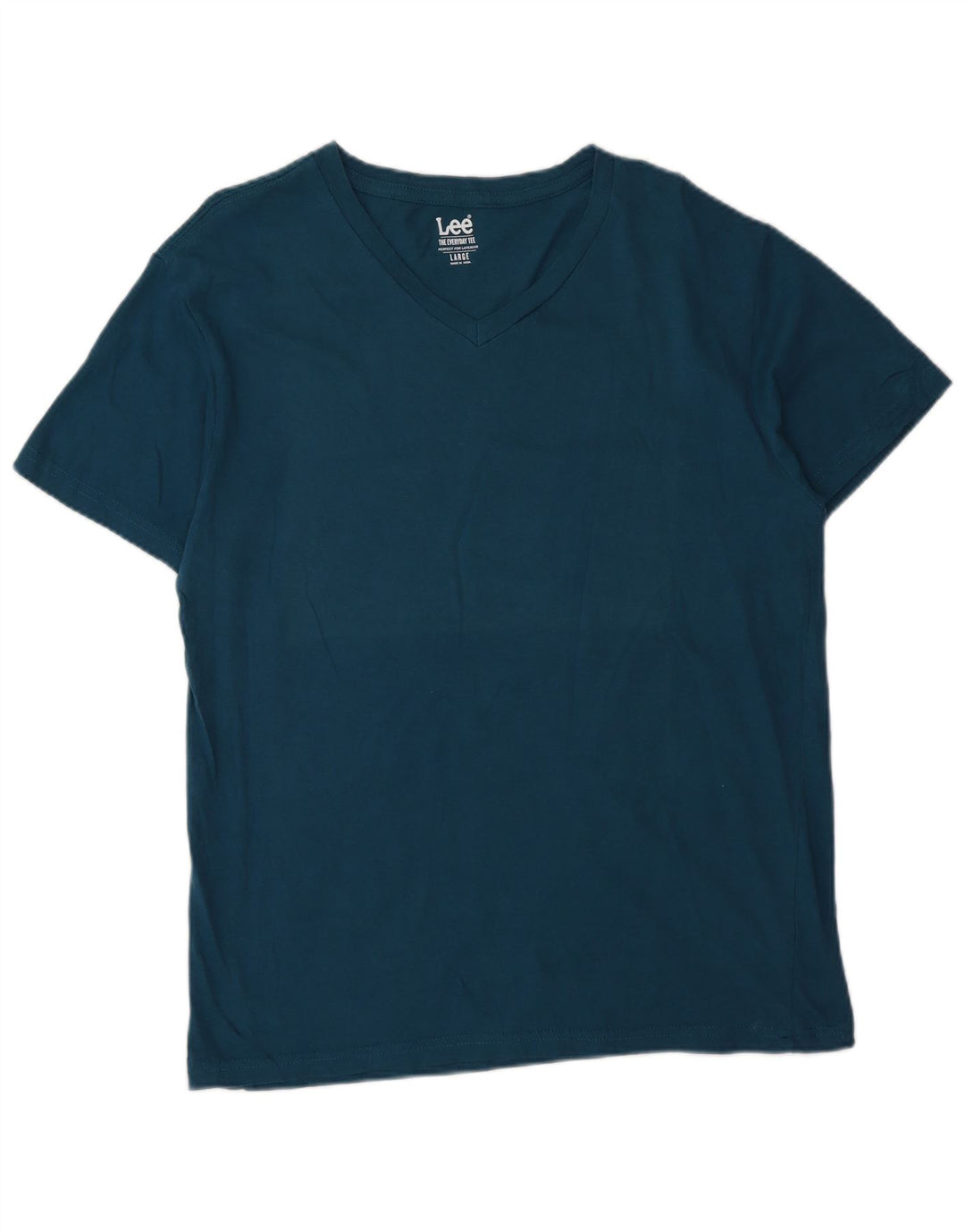 Lee - Camiseta para hombre, talla grande, algodón azul