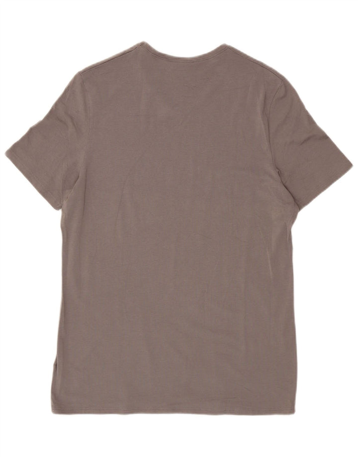 FILA Camiseta Hombre Top Algodón Gris Medio