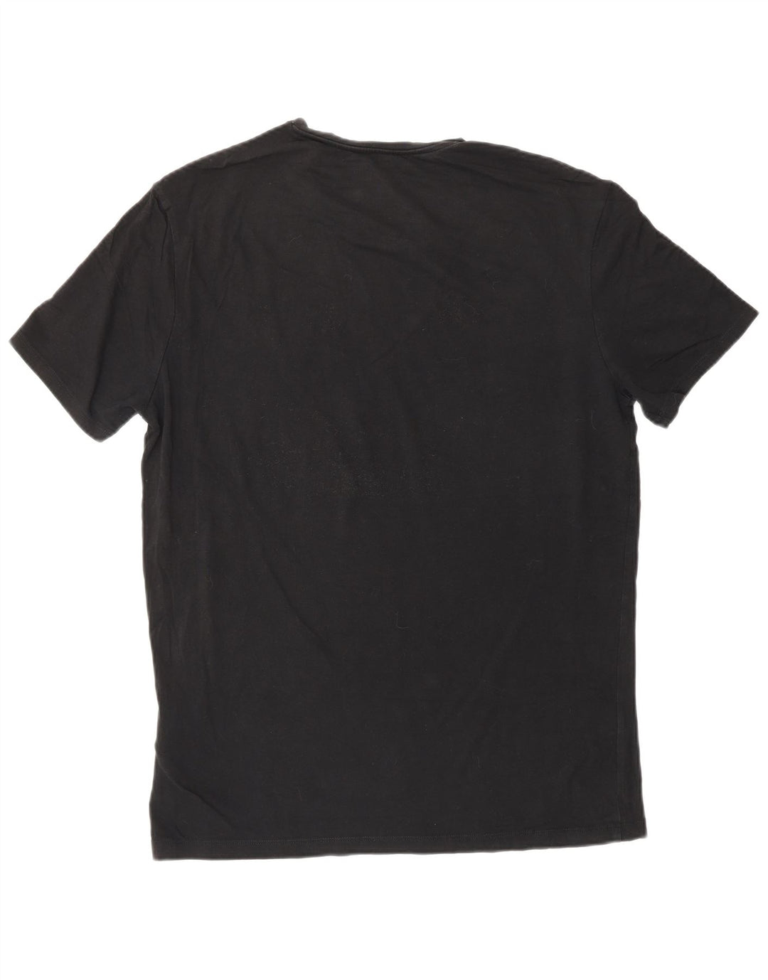 Guess Camiseta Hombre Top Grande Algodón Negro