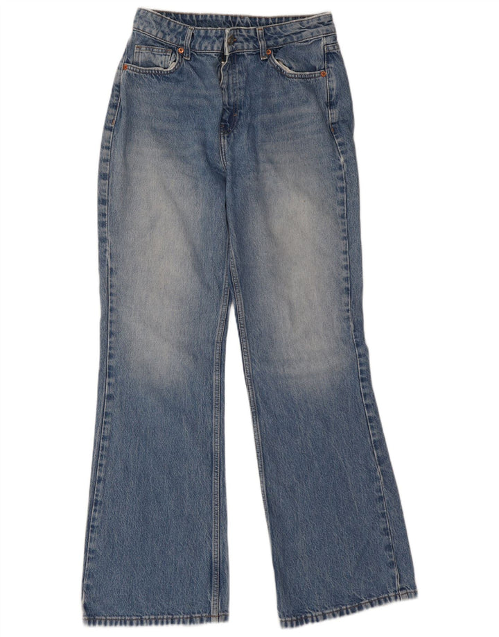 Vaqueros Acampanados Mujer Topshop W30 L32 Algodón Azul