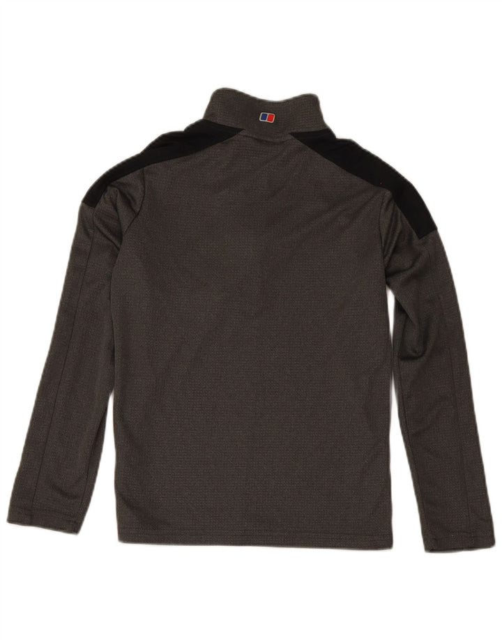 Berghaus Chándal con cremallera en el cuello para niños 11-12 años Gris Colorblock