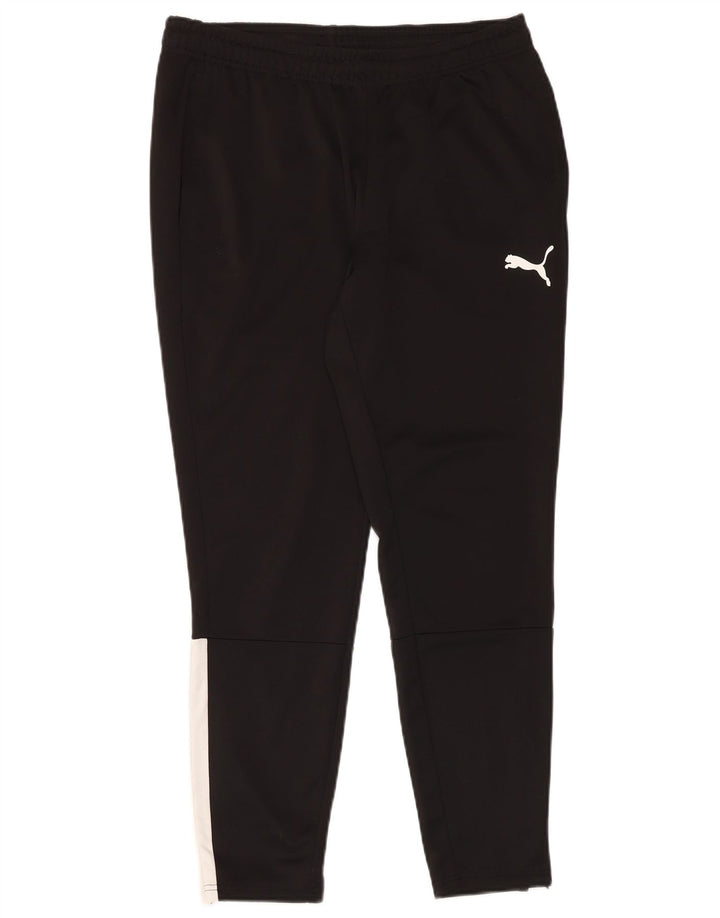 Pantalón De Chándal Puma Hombre Grande Negro Poliéster Deportes