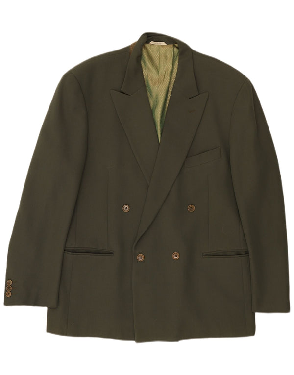 Mille Miglia Chaqueta tipo blazer con doble botonadura para hombre UK 40 Large Green