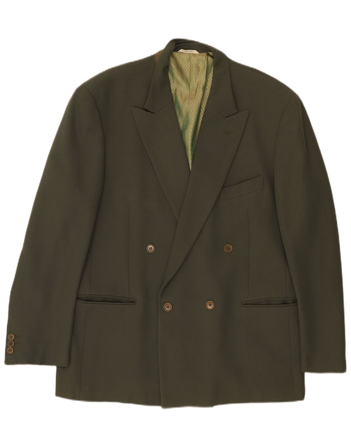 Mille Miglia Chaqueta tipo blazer con doble botonadura para hombre UK 40 Large Green