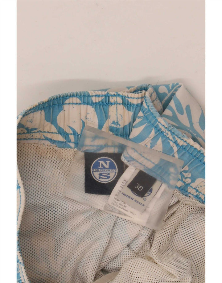 Bañador Hombre North Sails Azul Medio Floral Algodón