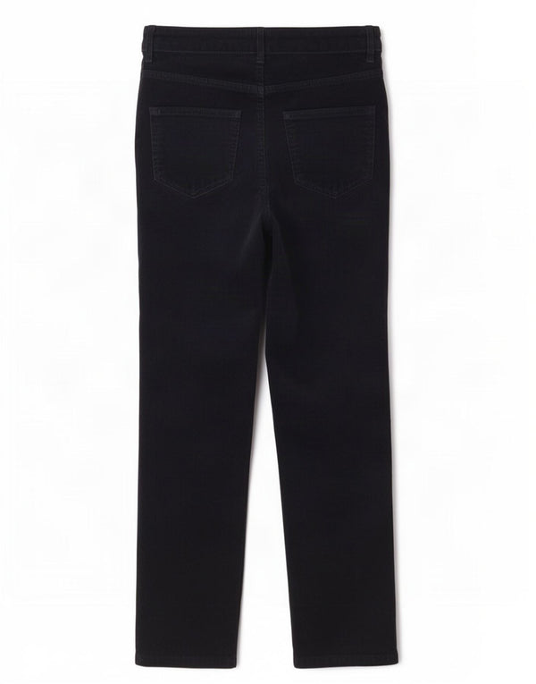 Marks & Spencer Pantalones de pana para mujer UK 12 Medium W30 L28 Azul marino