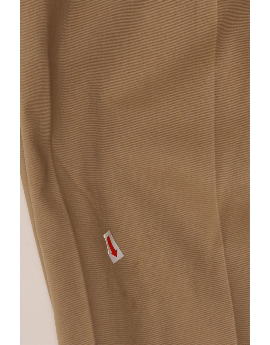 EDDIE BAUER Pantalón chino con pinzas y corte clásico para hombre W36 L32 Algodón beige