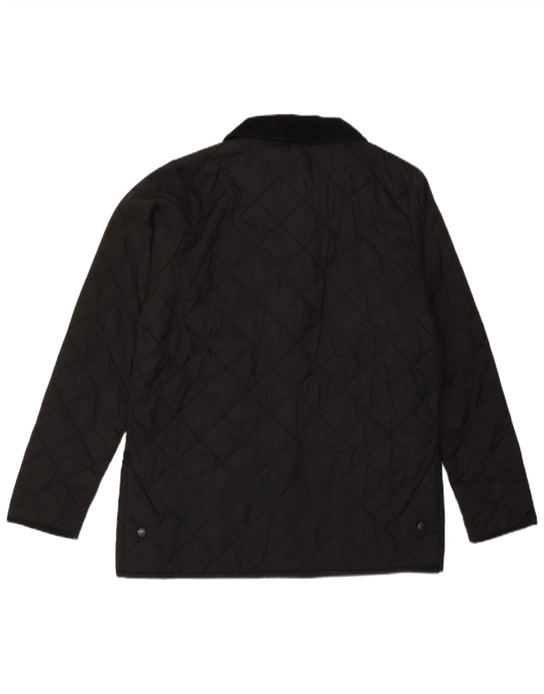Barbour Chaqueta acolchada para niño 12-13 años XL Poliéster negro