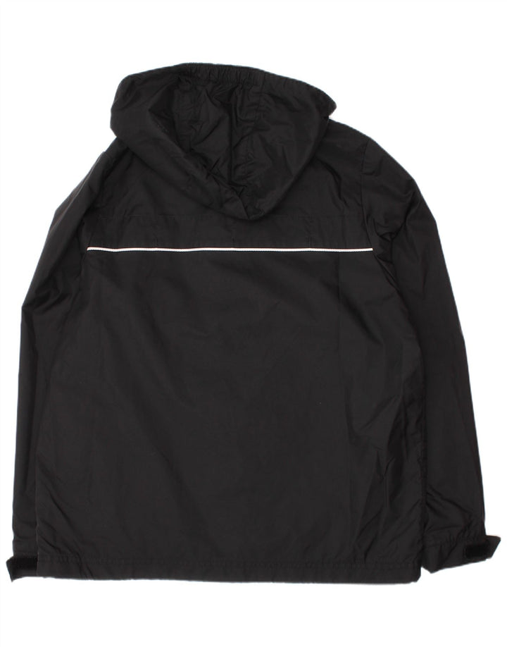 Adidas Chaqueta de chándal con capucha para niños 9-10 años Negro Poliéster