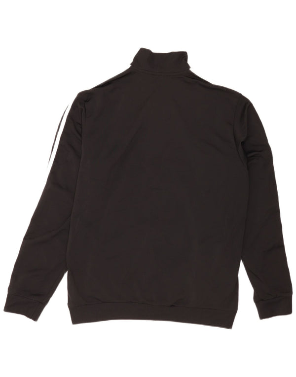 Adidas Chaqueta de chándal para hombre UK 48/50 XL Poliéster negro