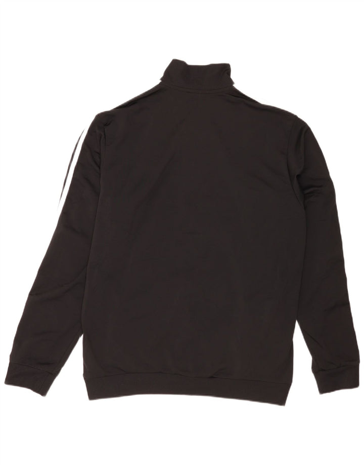 Adidas Chaqueta de chándal para hombre UK 48/50 XL Poliéster negro