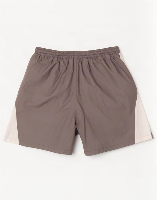Lotto Pantalones cortos deportivos para hombre UK 42/44 XL Gris Colorblock Poliéster