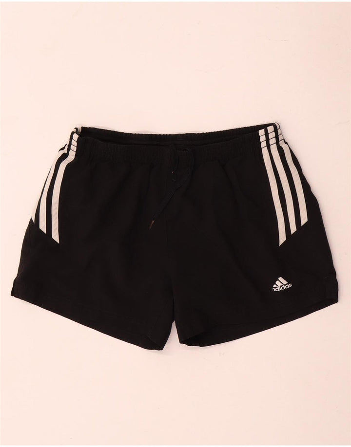 Adidas - Pantalones cortos deportivos para mujer, talla 10, color negro