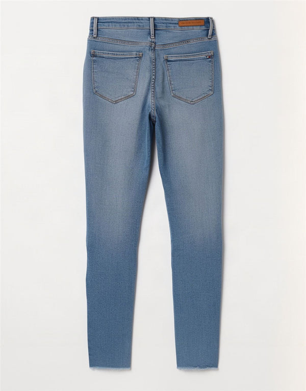 Tommy Hilfiger Womens Como RW Jegging Jeans W29 L28 Blue Cotton