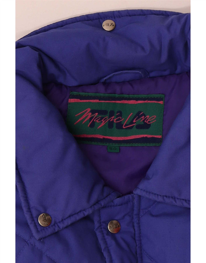 Fila Chaqueta acolchada para hombre IT 50 grande azul