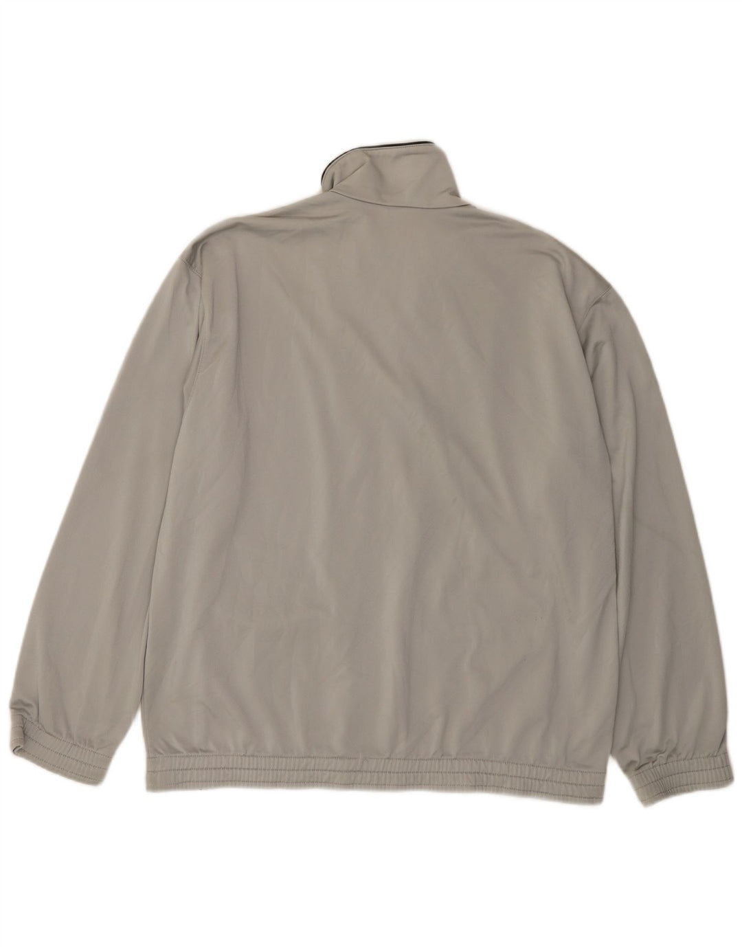 DIADORA Chaqueta de chándal para hombre, talla grande, gris