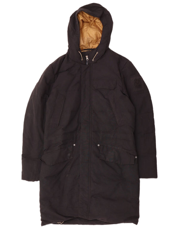 Murphy & Nye Abrigo acolchado con capucha para hombre Sailmakers UK 36 Small Black