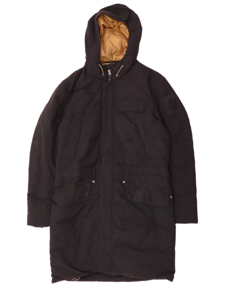 Murphy & Nye Abrigo acolchado con capucha para hombre Sailmakers UK 36 Small Black