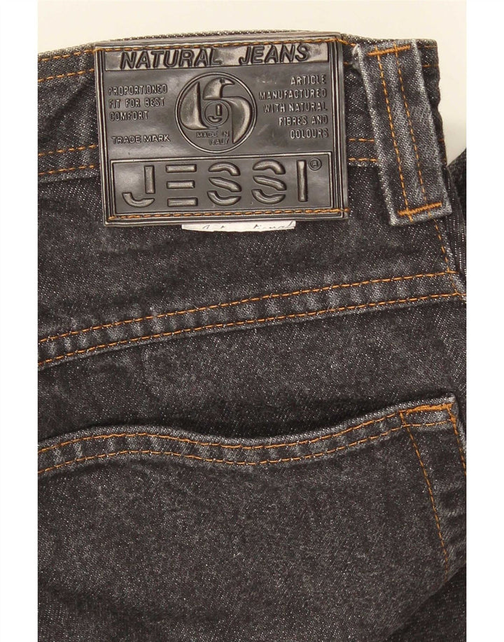 Vaqueros cónicos para hombre Jessi W33 L29 Algodón gris