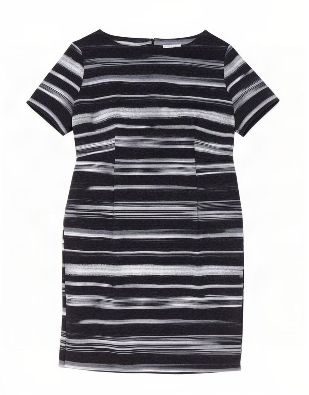 Jaques Vert Vestido tubo para mujer UK 40 XL Poliéster a rayas negras