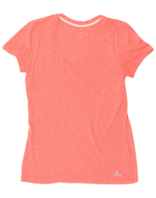 ADIDAS Camiseta para mujer Top UK 8/10 Small Pink Moteado