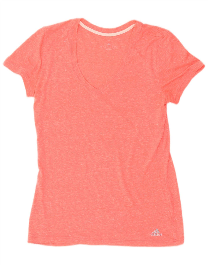 ADIDAS Camiseta para mujer Top UK 8/10 Small Pink Moteado