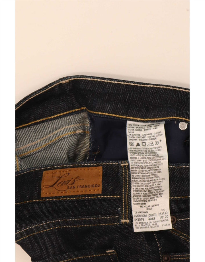 Levi's Vaqueros Rectos Bold Curve Para Mujer W25 L32 Algodón Negro