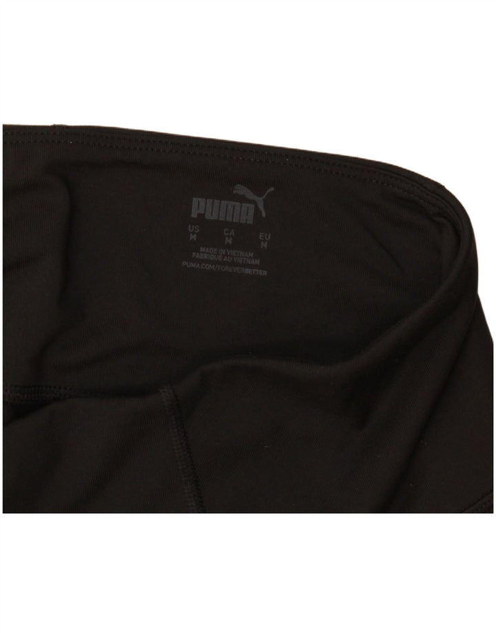 Puma - Leggings cortos para mujer, talla 40, talla M, color negro