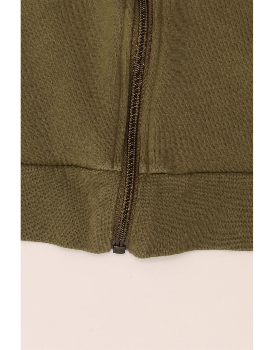 ADIDAS Hombre Chándal Top Chaqueta XL Caqui Colorblock Algodón