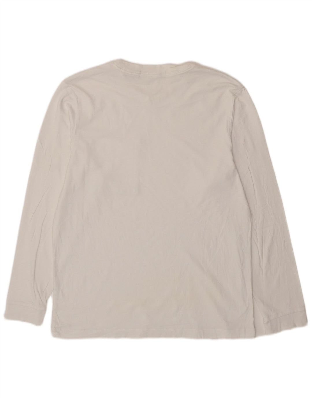Calvin Klein Jeans Hombre Top Manga Larga Grande Blanco