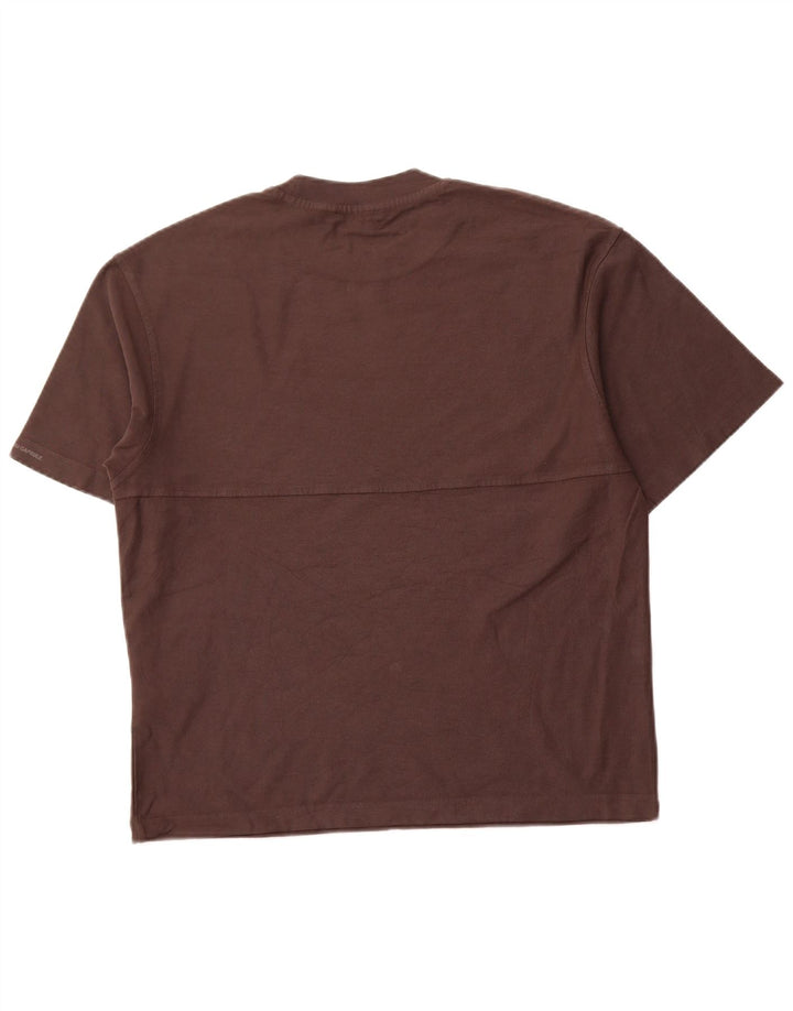 Zara Hombre Camiseta Top Small Gris Algodón