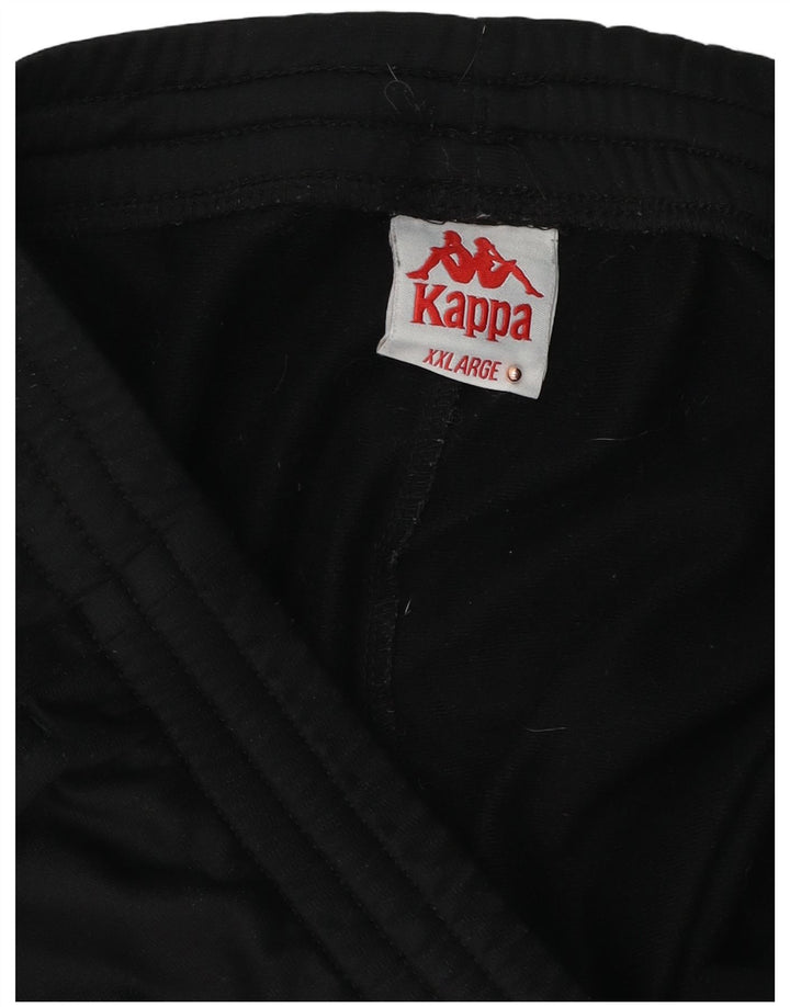 KAPPA Pantalones de Chándal para Hombre Joggers 2XL Negro