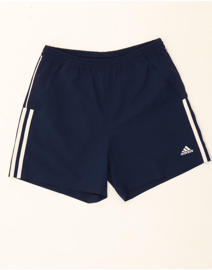 Adidas Pantalón Corto Deportivo Niño 11-12 Años Azul Marino Poliéster