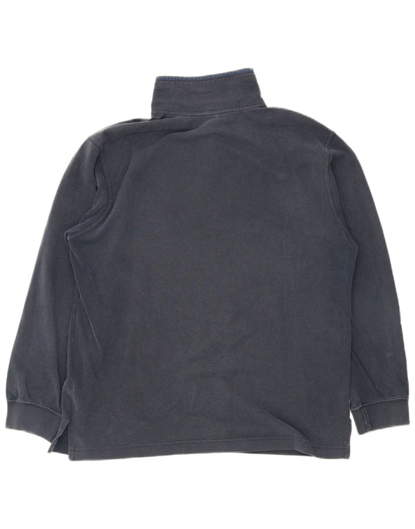 Paul & Shark Hombre Yachting Zip Neck Sudadera Jumper Medium Azul Marino