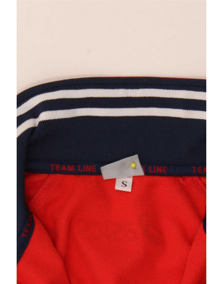 Asics - Chaqueta de chándal para mujer, talla 8, color rojo pequeño