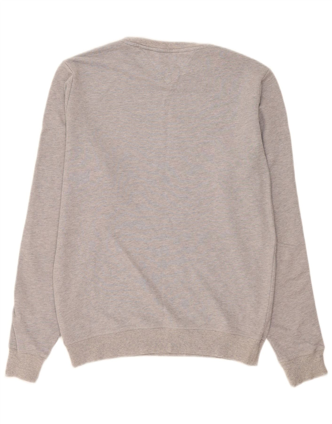 Tommy Hilfiger Sudadera con gráfico y diseño color block en gris medio para hombre