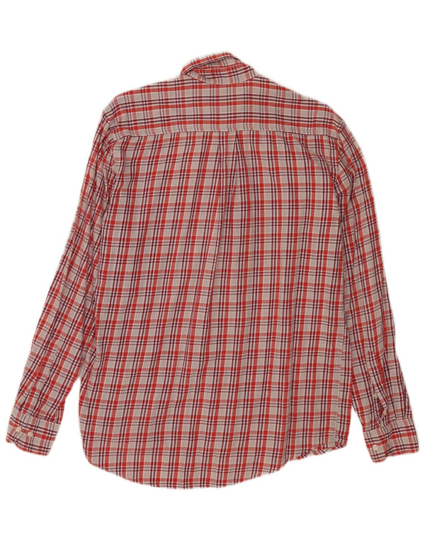 Camisa Kappa Hombre Medium Red Check Algodón