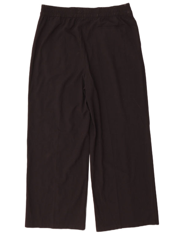 Marks & Spencer Pantalones chinos de pierna ancha para mujer UK 18 XL W38 L31 Negro