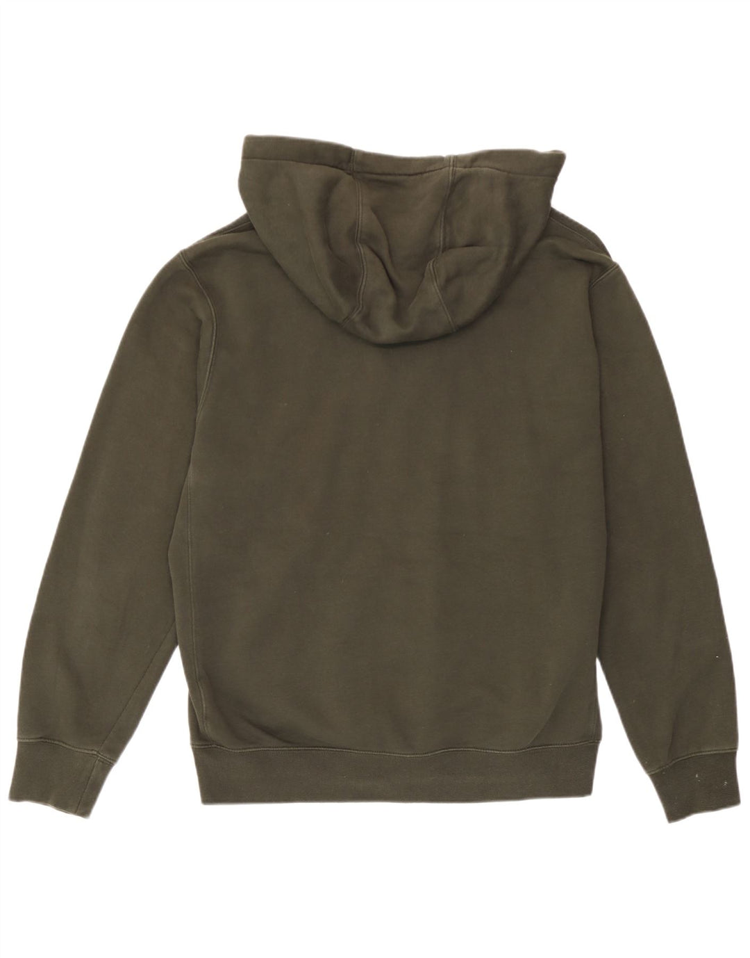 Nike - Sudadera con capucha y cremallera para hombre, algodón caqui mediano