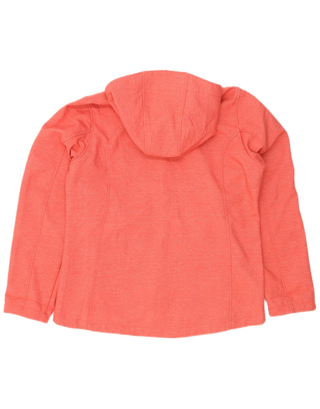 Chaqueta cortavientos con capucha para mujer Coast EU 42 Poliéster moteado rojo grande