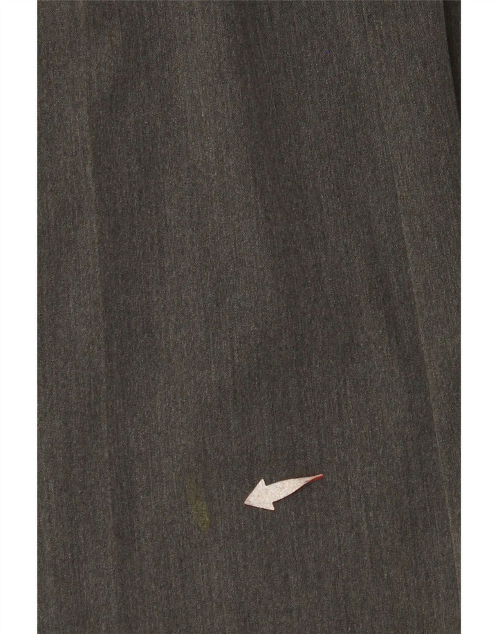 SASHA Pantalones casuales con corte de bota para mujer US 12 Large W32 L32 Poliéster gris