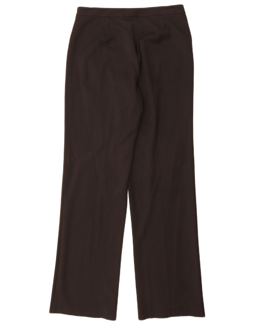 Burberry Pantalón de traje recto para mujer IT 42 Medium W32 L35 Poliéster negro