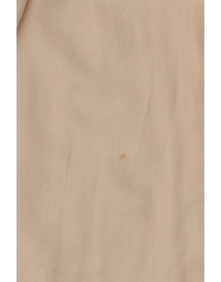 Blusa vintage para mujer IT 46 Seda beige grande