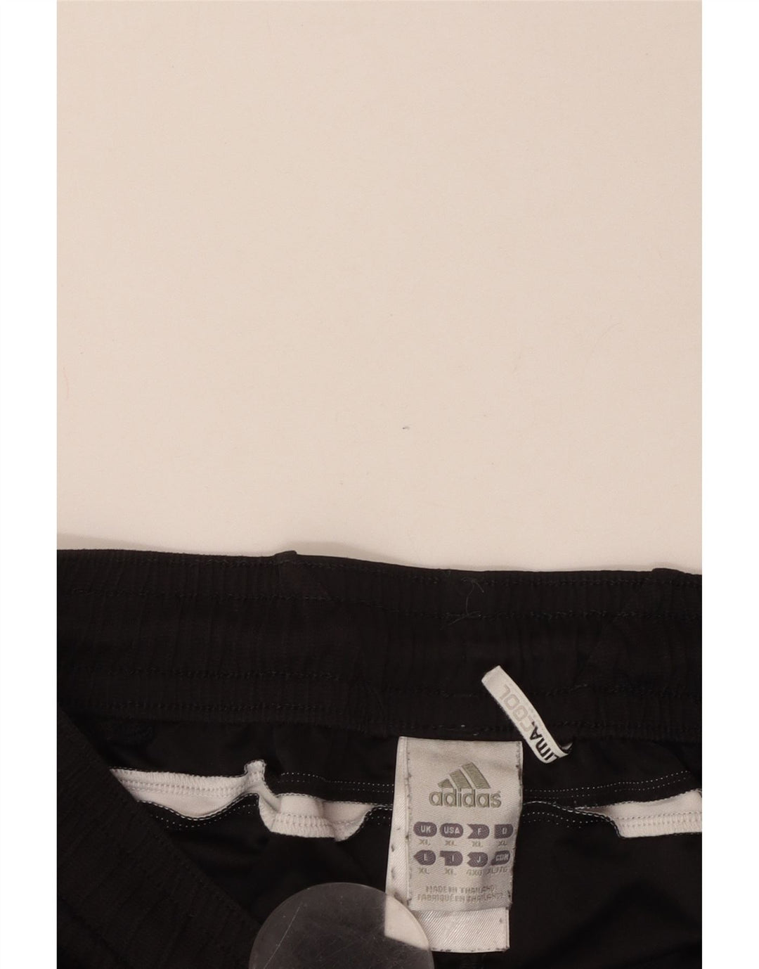 ADIDAS Pantalones cortos deportivos Derby County para hombre XL Poliéster negro