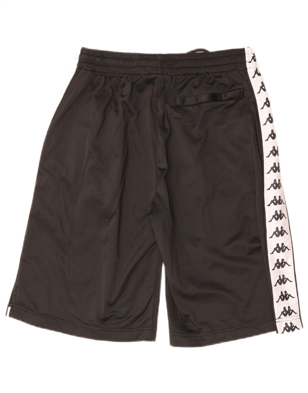Kappa Mens Graphic Sport Shorts Medium Negro Colorblock Poliéster