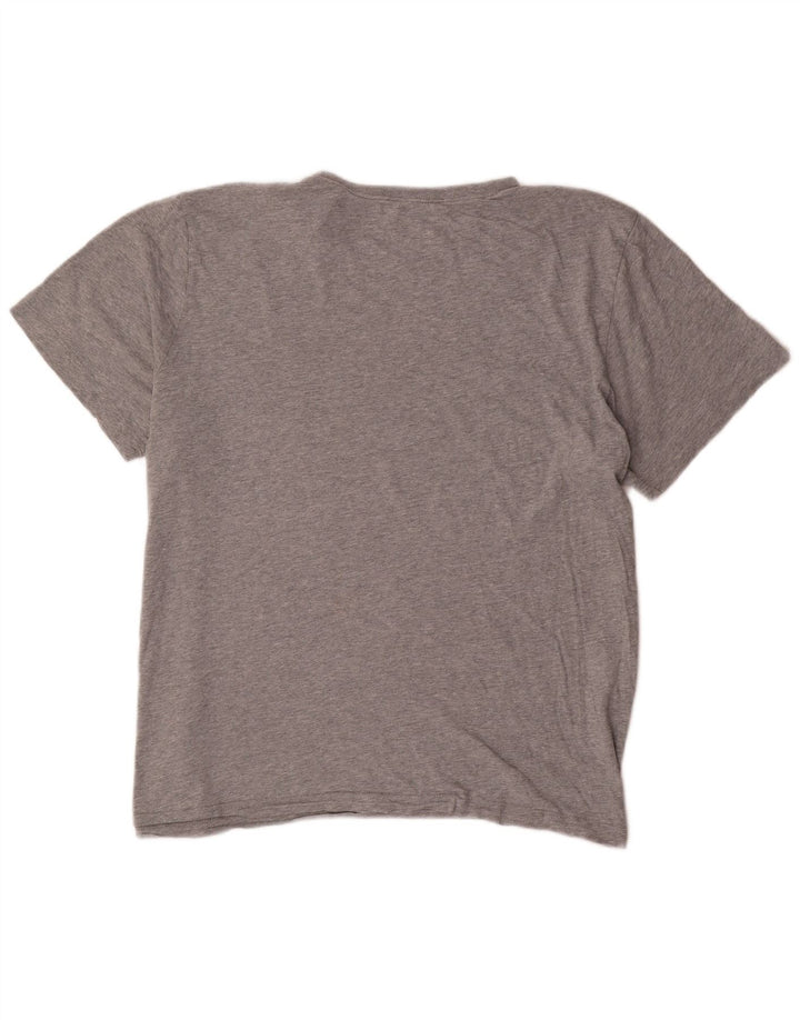 Camiseta Nike Hombre Top XL Gris Algodón