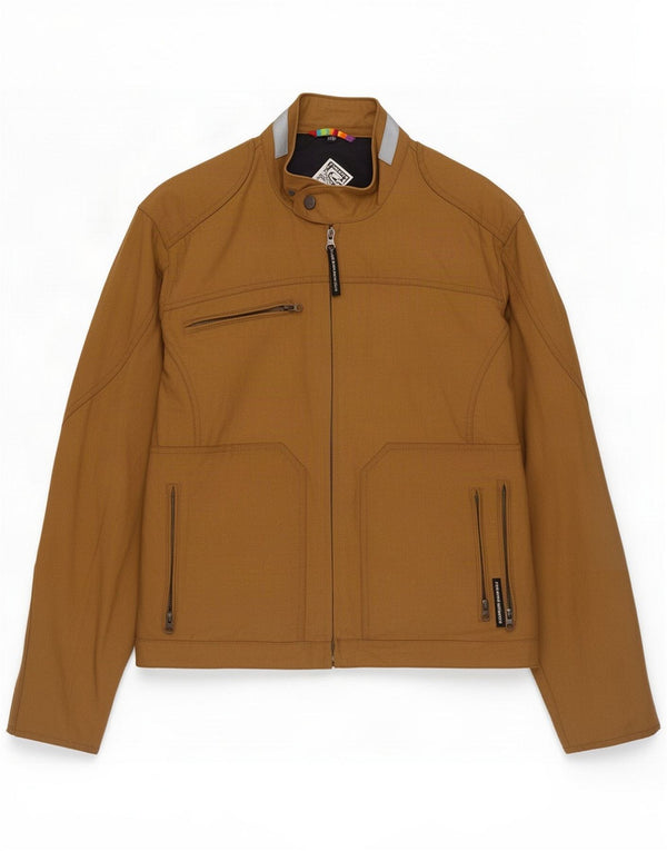 Tucano Urbano Chaqueta Racer para Hombre UK 44 2XL Algodón Beige