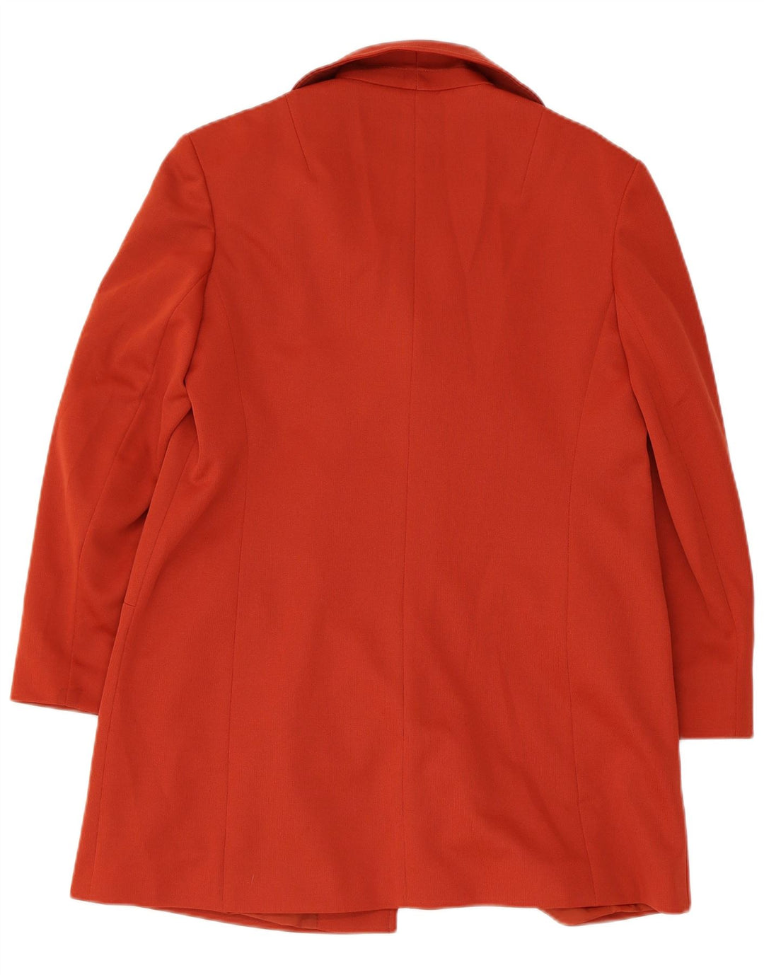 Vintage mujer abrigo Reino Unido 12 rojo medio