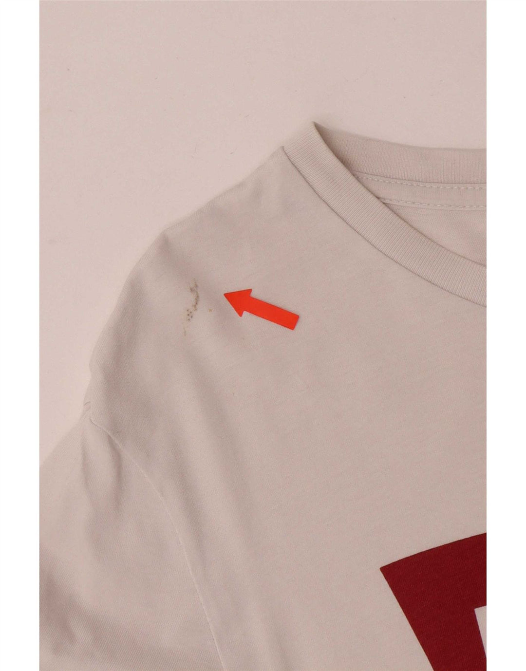 Levi's Camiseta estampada de corte regular para hombre Top pequeño de algodón blanco con logo