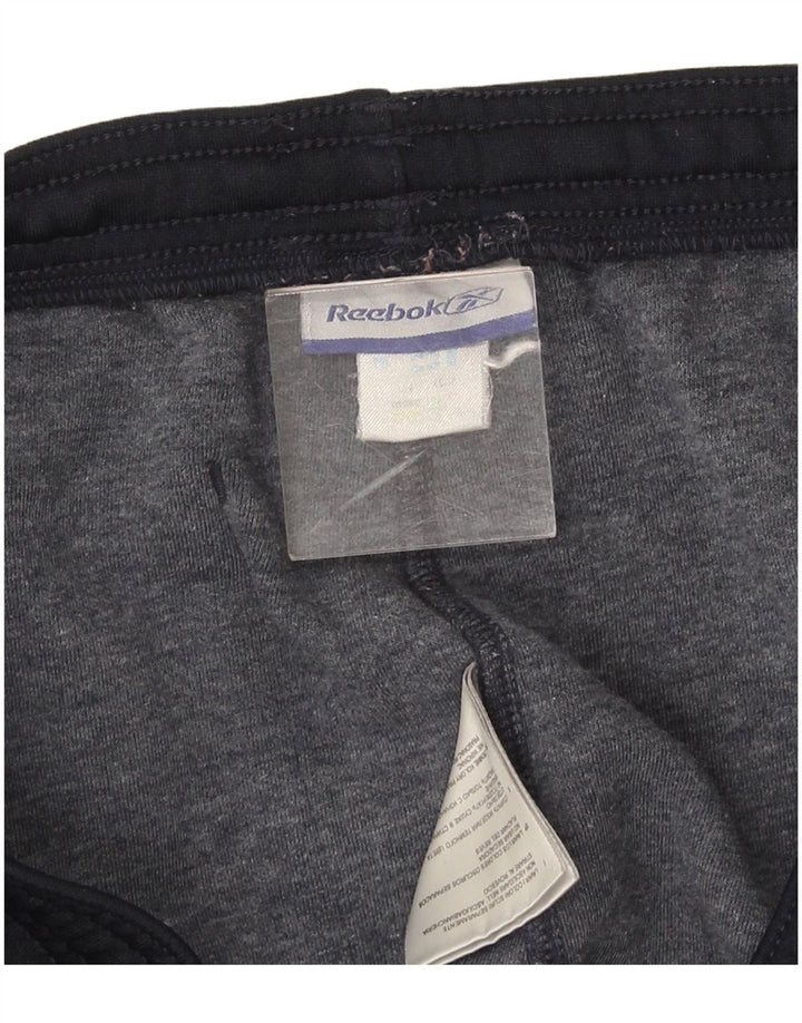 Reebok Pantalones de chándal para mujer UK 8 Small Azul marino Poliéster